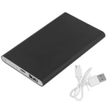Ultra-thin 12000mah Power Bank  Portable  Charger USB Battery Mobile Power Supply for Smart Phone External Mobile Power Supply